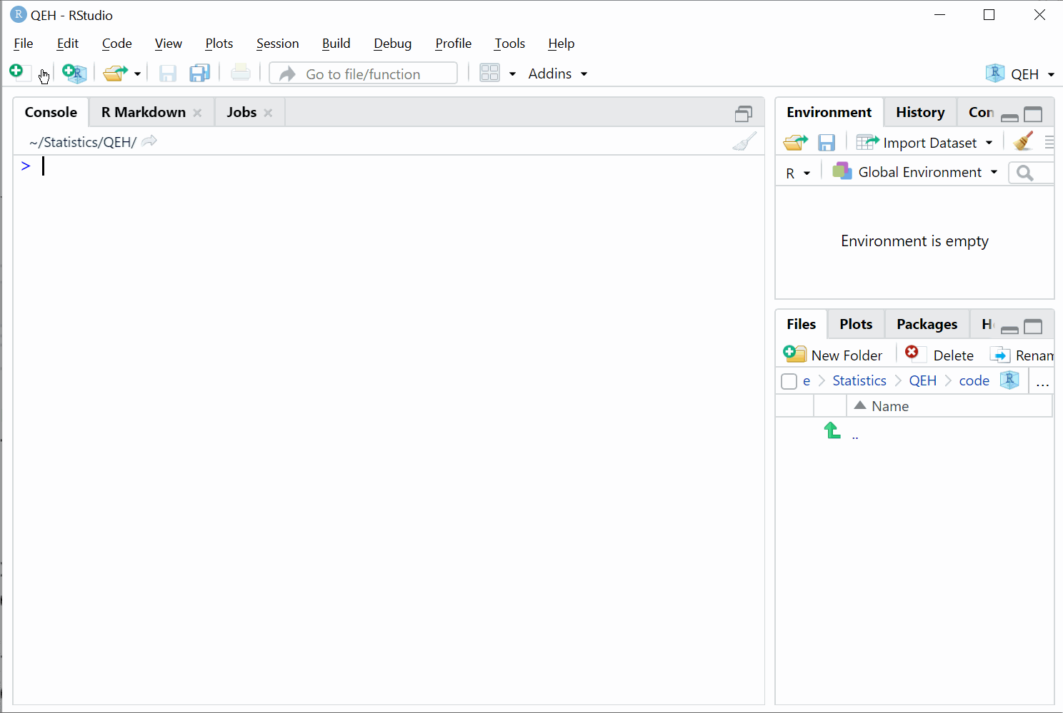 You can create a new document as an R Notebook. In this case, we modfiy the header to change the title and include an author. We also change from "html_notebook" to "pdf_document" because I want to create a PDF document. Once we have saved the file, we can click on "knit" and our document will be created.